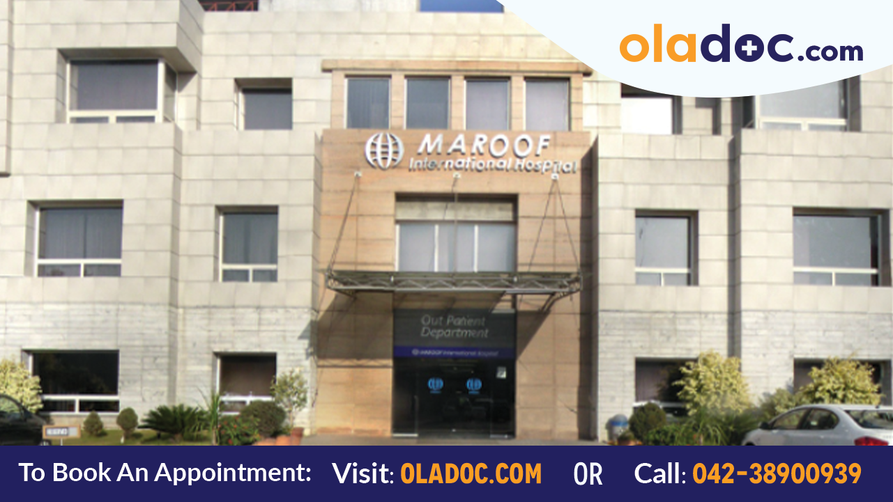 Front View of Maroof International Hospital Islamabad